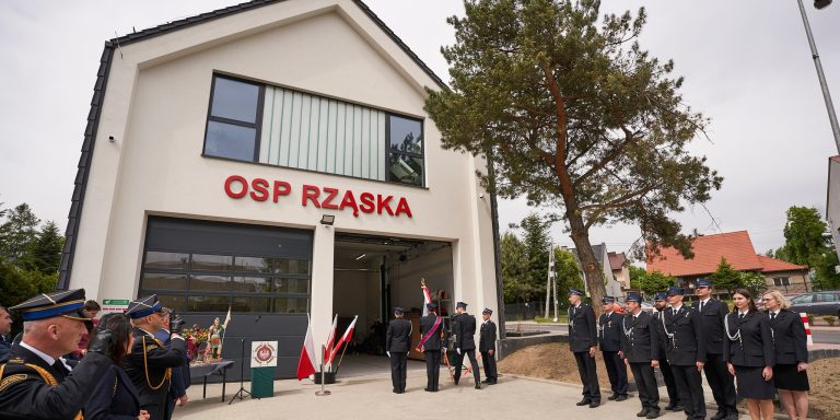 OSP Rząska z nową remizą!