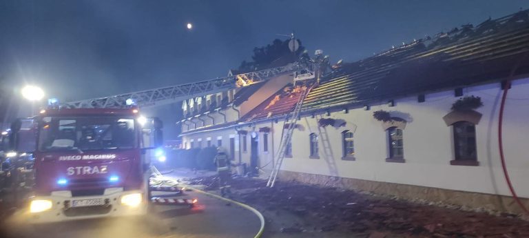 Ogień na weselu – ewakuowano ponad 80 osób