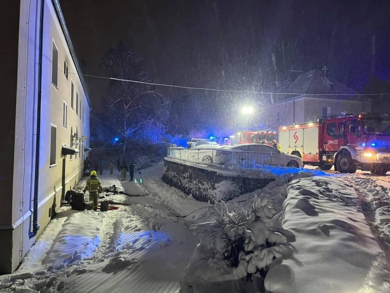 Tragiczny pożar w Kowarach pod Jelenią Górą