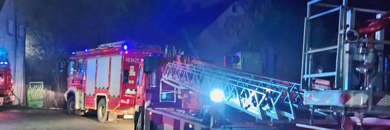 Tragiczny pożar w Otmuchowie