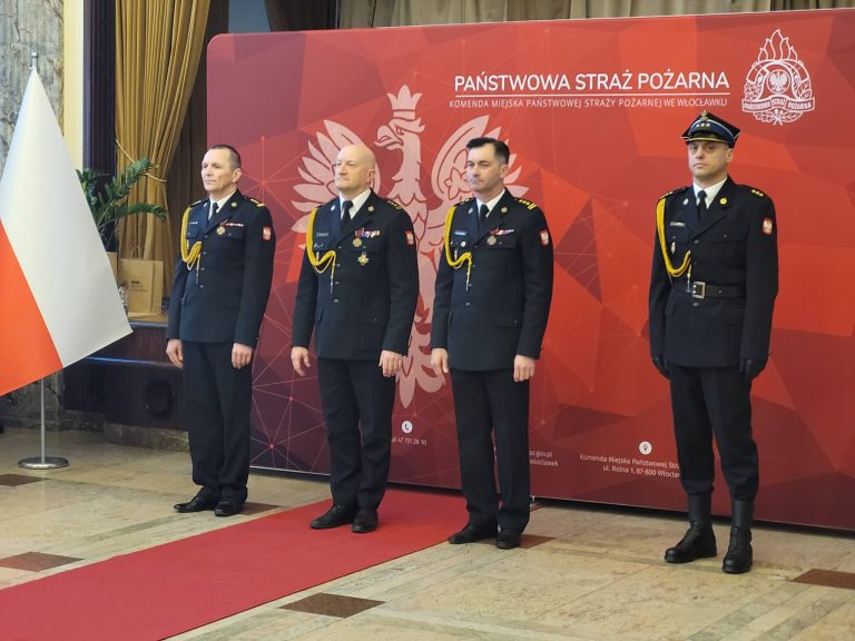Nowy Komendant Miejski Państwowej Straży Pożarnej we Włocławku