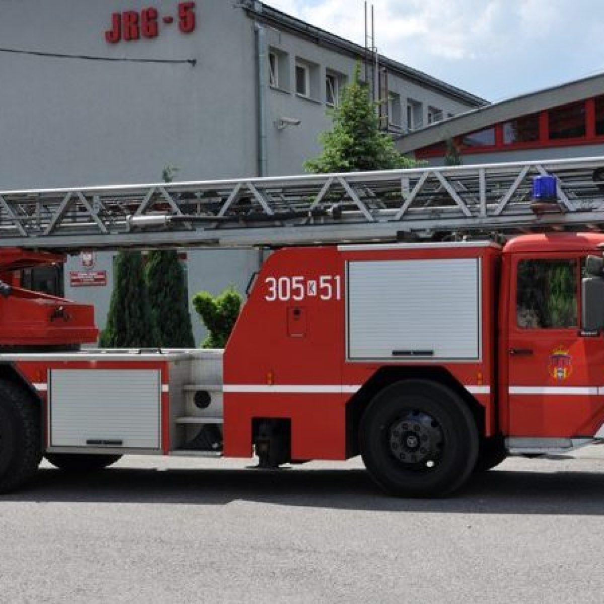 SCD-30 Magirus Iveco – strażacka drabina stworzona do ciasnej zabudowy