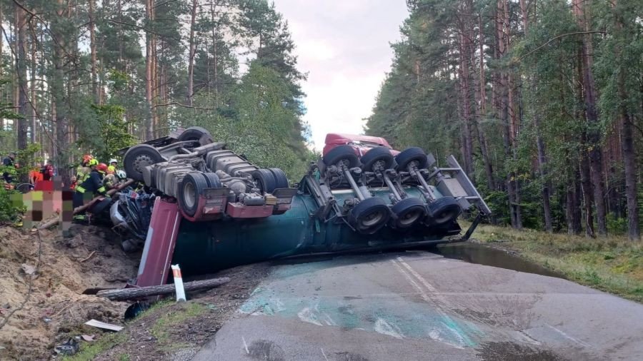 Tragiczny wypadek na trasie Przechlewo – Koczała