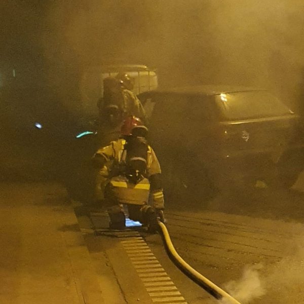 Pożar na Zakopiance. Auto stanęło w ogniu w tunelu. Akcja strażaków i utrudnienia