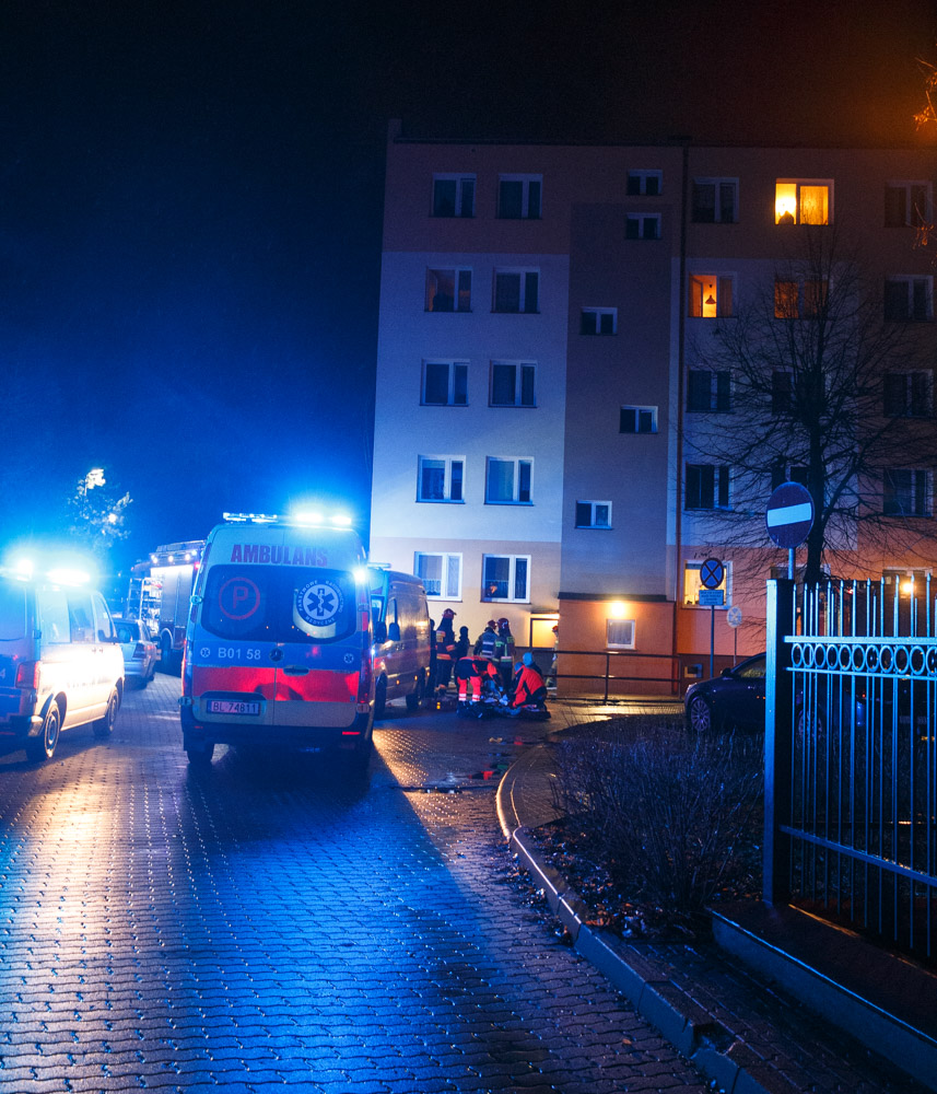 Tragiczny pożar mieszkania. Nie żyje jedna osoba