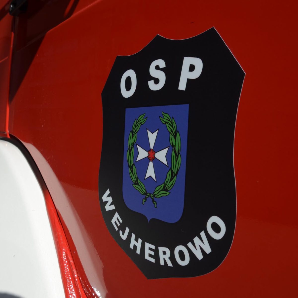 Nowa drabina strażaków w OSP Wejherowo.