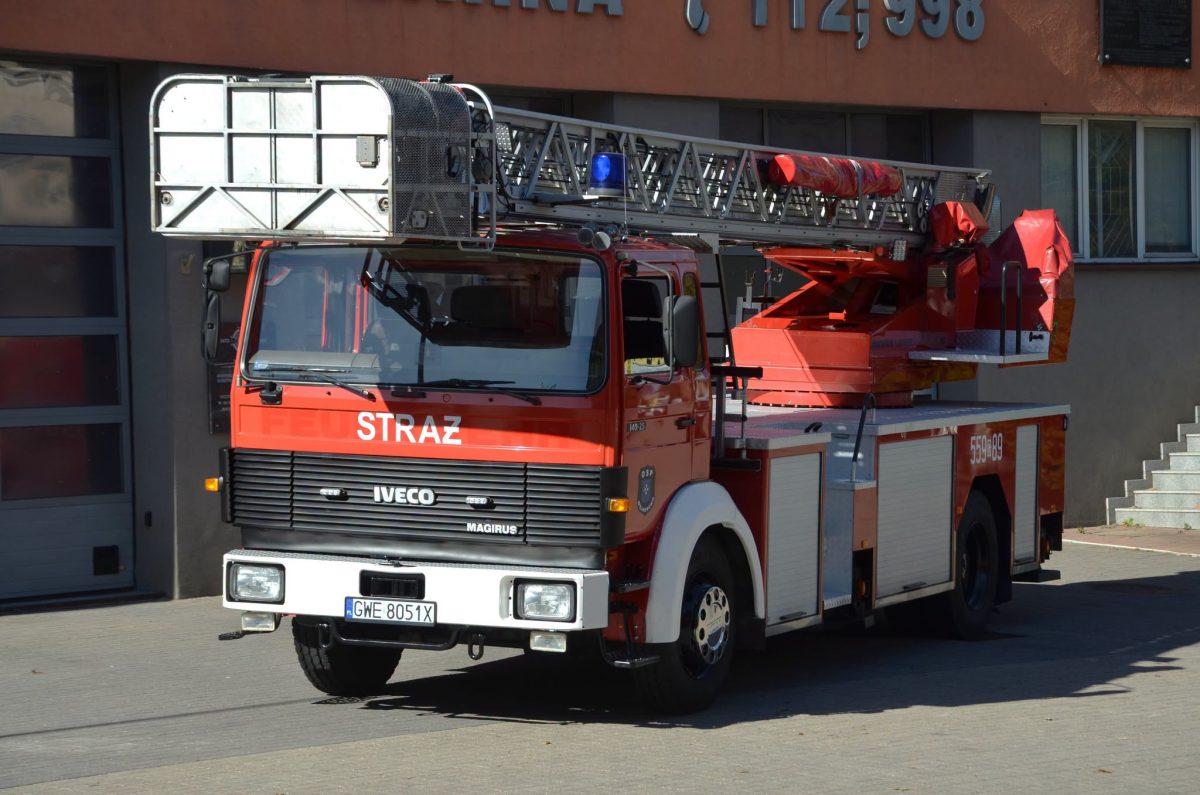Drabina może dotrzeć nawet na 11. piętro