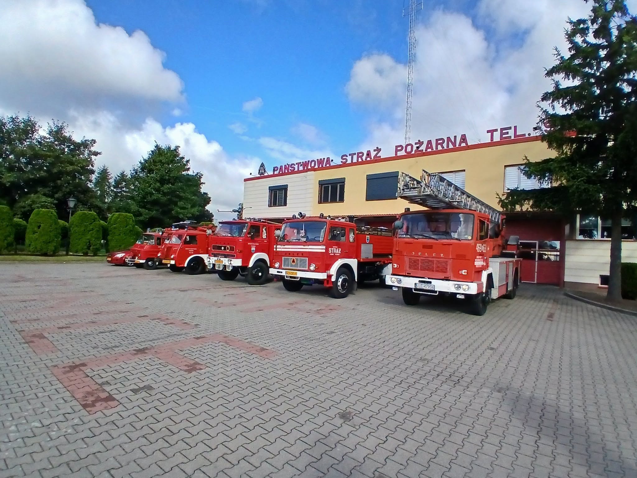 Żuk, Star 25, Star 244, Jelcz 325 i wyjątkowa drabina Jelcz-Magirus.