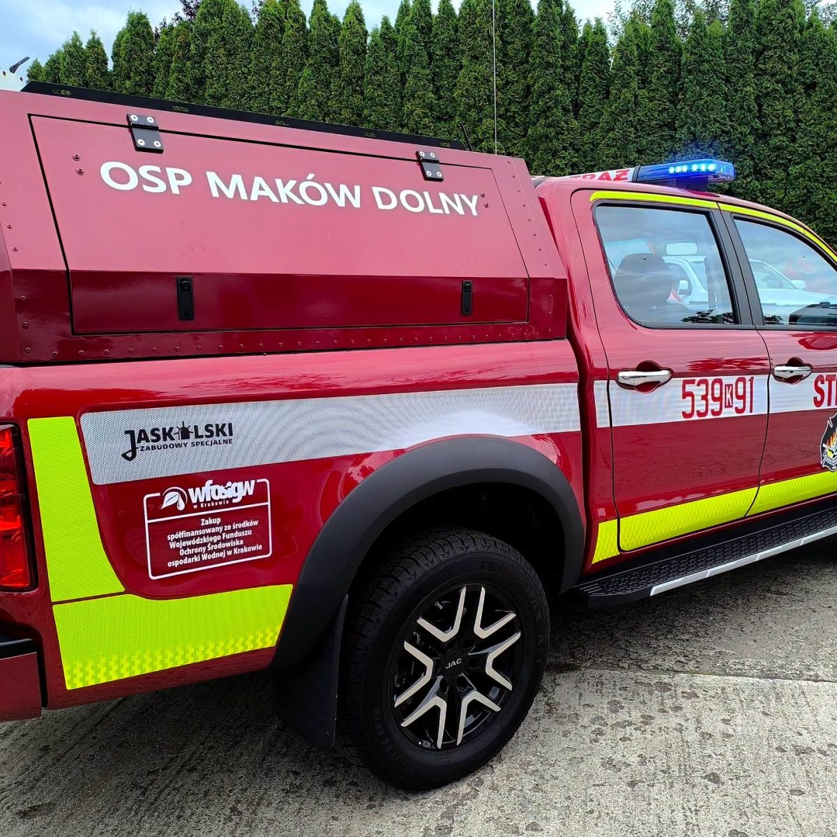 Nowy wóz strażaków OSP to inwestycja w gotowość jednostki