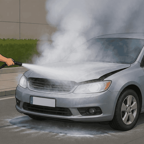 Dymi się spod maski? Nie ignoruj tego sygnału. Co zrobić, gdy auto zaczyna się palić?