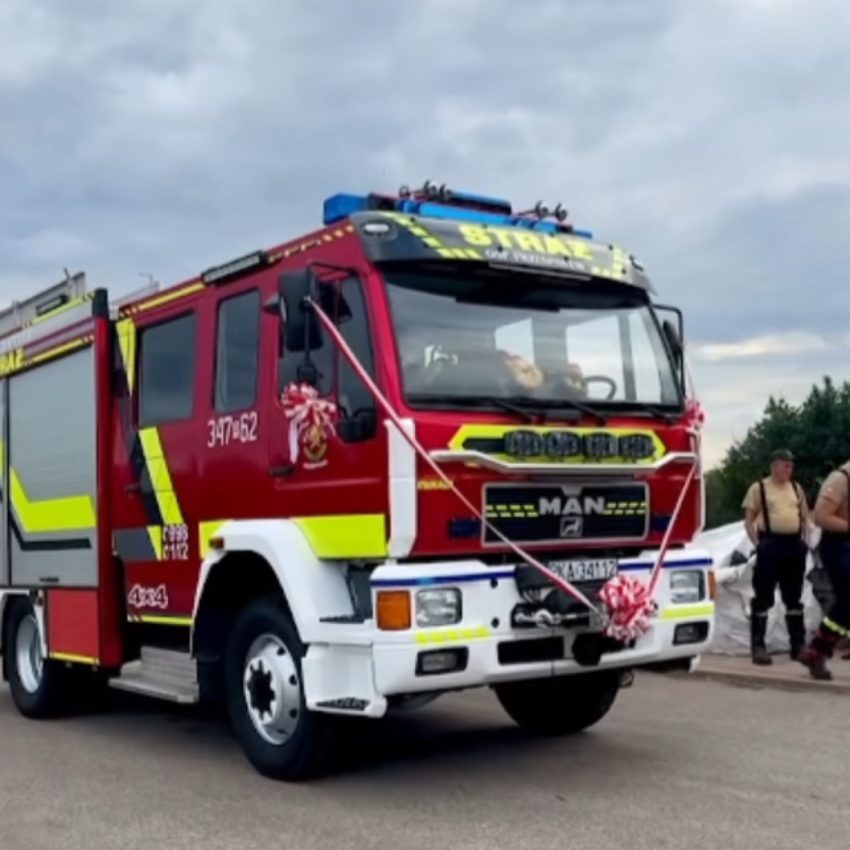 MAN 4×4 trafił do OSP Przespolew
