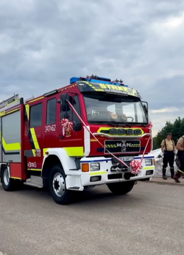 MAN 4×4 trafił do OSP Przespolew