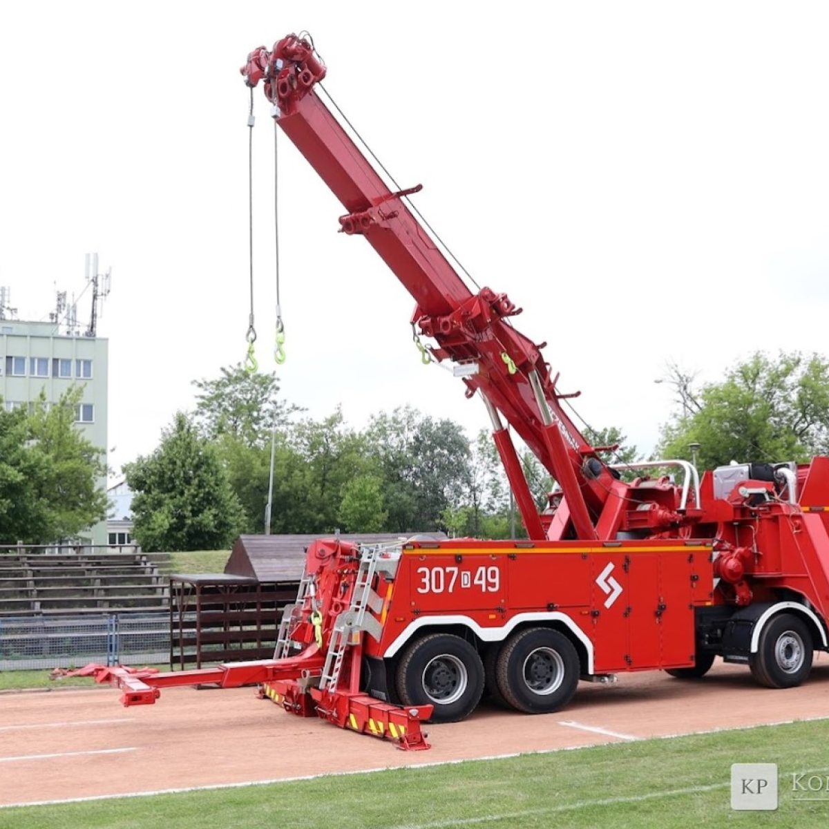 Potężny system wciągarek