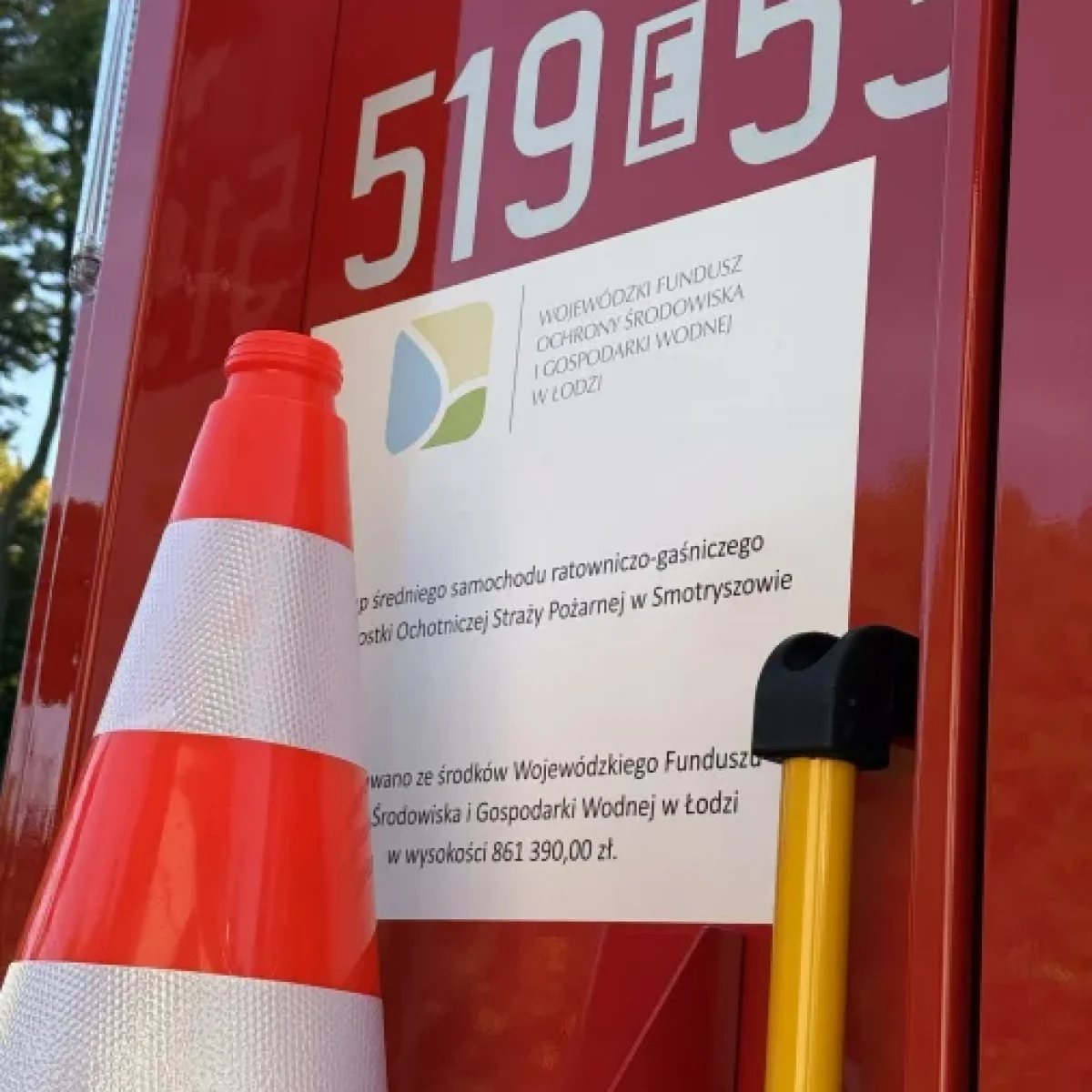 Druhowie otrzymali Volvo FL 280 4x4 z 3000-litrowym zbiornikiem wody, autopompą i nowoczesnym wyposażeniem.