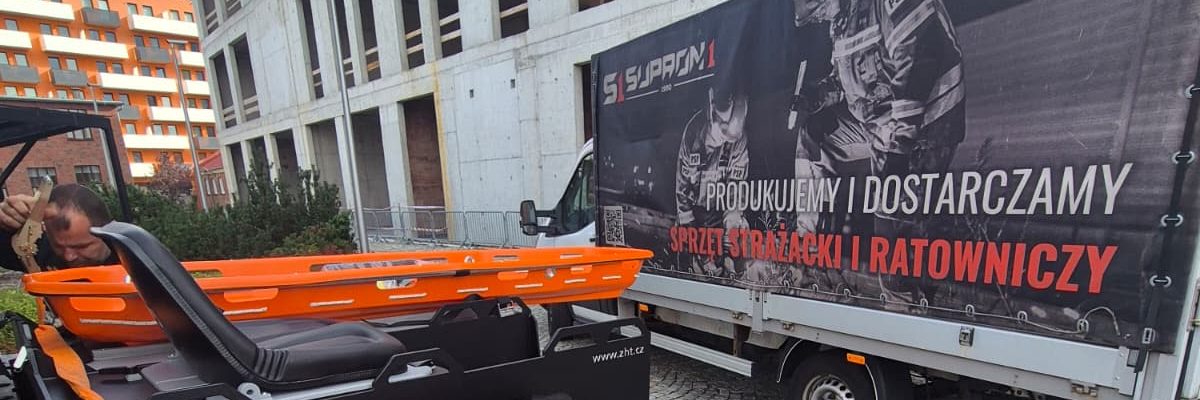 Dostawa dla PSP zrealizowana! 12 dolnośląskich komend otrzymało moduły transportowe do pojazdów UTV