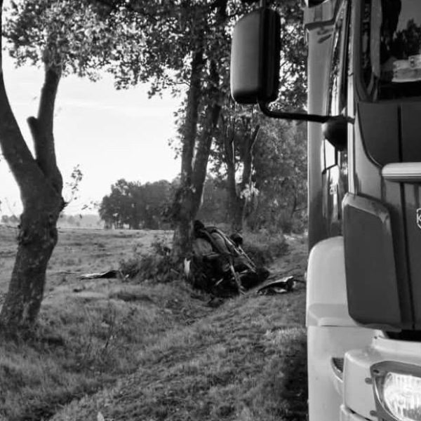 Tragiczny wypadek na DW407