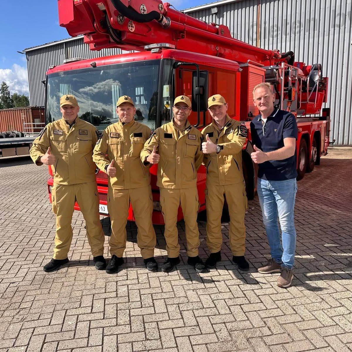 Nowy podnośnik dla straży. Bronto Skylift F 34 RLX trafił do podziału