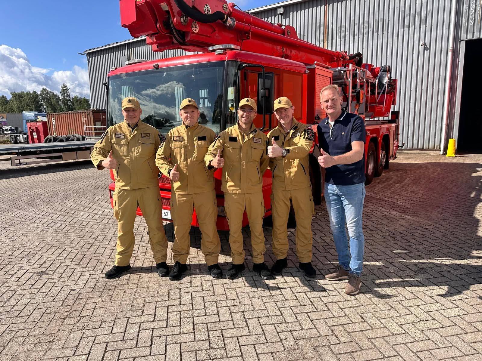Nowy podnośnik dla straży. Bronto Skylift F 34 RLX trafił do podziału